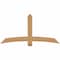 Ekena Millwork Bellingham Timber Gable Bracket, Western Red Cedar, 72"W x 36"H x 3 1/2"D x 5 1/2"F, 12/12 Pitch GBW072X36X0406BEL00SWR - alternate 1